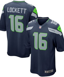 Tyler Lockett Seattle Seahawks Game Player Jersey - Navy Nfl