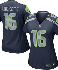 Tyler Lockett Seattle Seahawks Nike Womens Game Jersey - College Navy