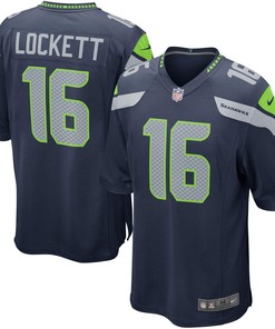 Tyler Lockett Seattle Seahawks Team Color Game Jersey College Navy Nfl