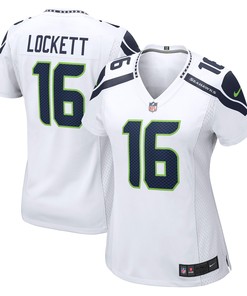 Tyler Lockett Seattle Seahawks Womens Game Jersey - White Nfl