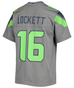 Tyler Lockett Seattle Seahawks Youth Inverted Team Game Jersey - Gray