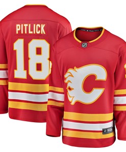 Tyler Pitlick Calgary Flames Fanatics Branded Home Breakaway Player Jersey - Red Nhl