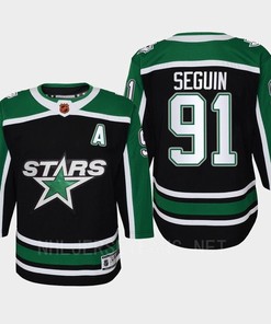 Tyler Seguin 91 Dallas Stars 2022 Special Edition 2.0 Retro Youth Jersey Black