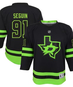 Tyler Seguin Dallas Stars 2020/21 Alternate Replica Player Jersey - Black Nhl
