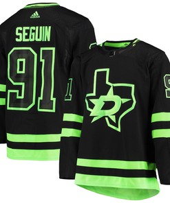 Tyler Seguin Dallas Stars Adidas Alternate Primegreen Authentic Pro Player Jersey - Black Nhl