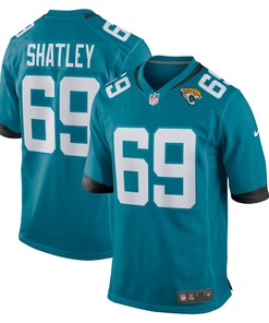 Tyler Shatley Jacksonville Jaguars Game Jersey - Teal Nfl