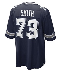 Tyler Smith 73 Dallas Cowboys 2022 Draft First Round Pick Game Jersey In Navy