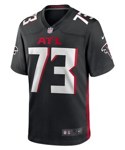 Tyler Vrabel Atlanta Falcons Player Game Jersey - Black
