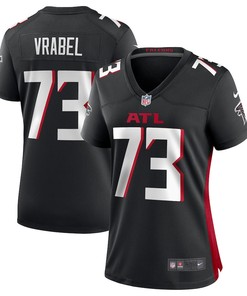 Tyler Vrabel Atlanta Falcons Women's Player Game Jersey - Black