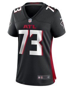 Tyler Vrabel Atlanta Falcons Women's Player Game Jersey - Black