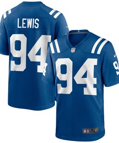 Tyquan Lewis Indianapolis Colts Game Jersey - Royal Nfl