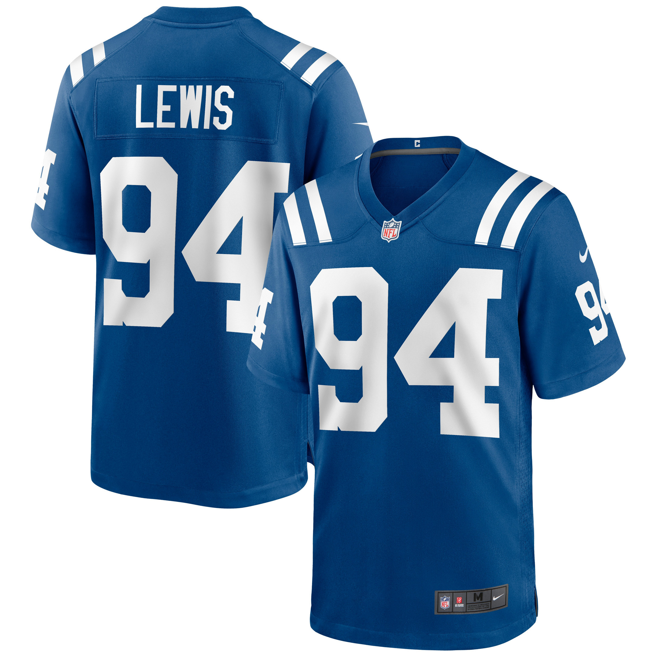 Tyquan Lewis Indianapolis Colts Game Jersey - Royal Nfl