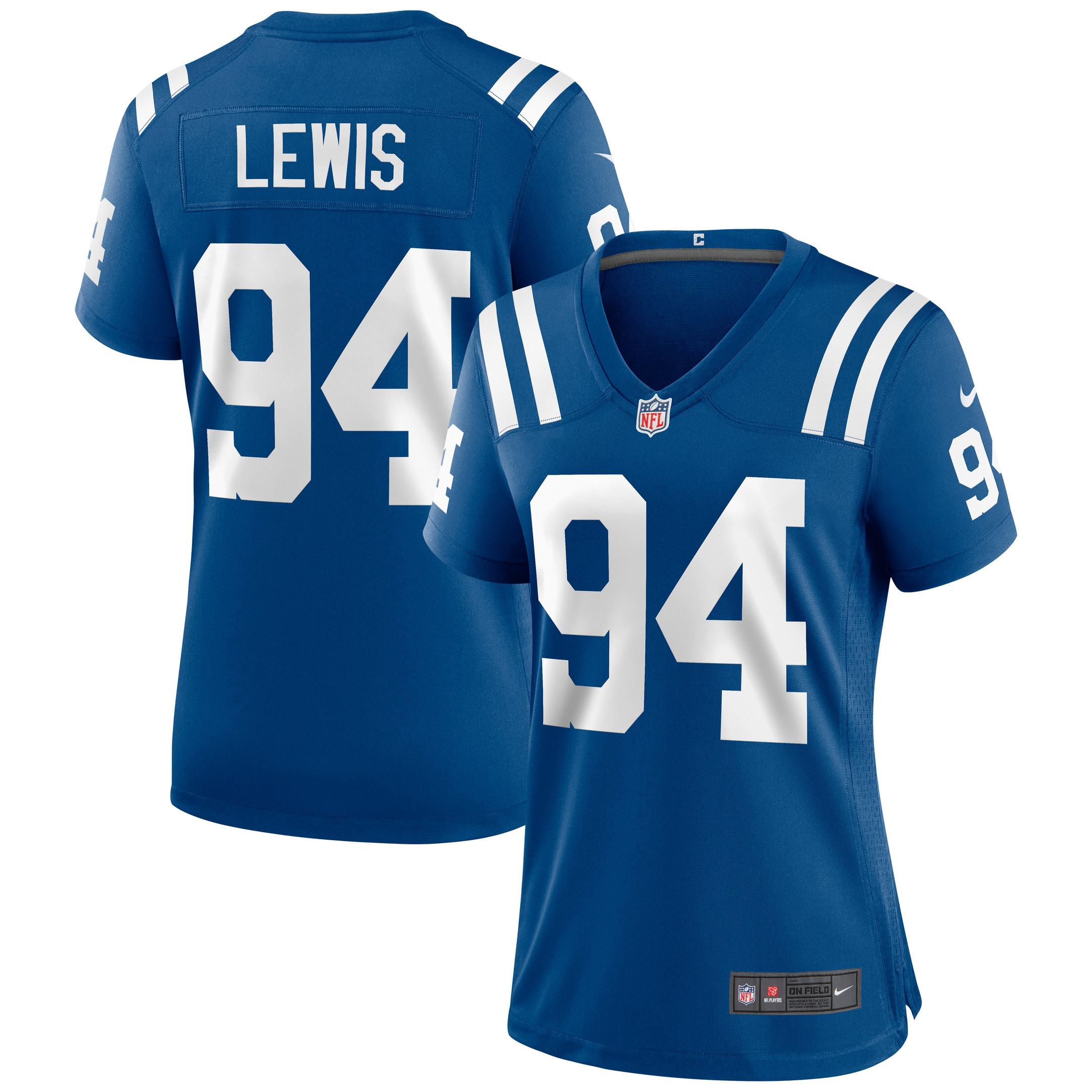 Tyquan Lewis Indianapolis Colts Womens Game Jersey - Royal Nfl