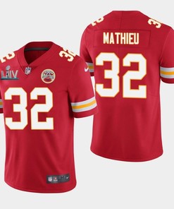 Tyrann Mathieu #32 Kansas City Chiefs 2020 Nfl Red Jersey Jersey