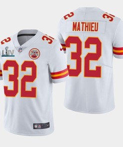 Tyrann Mathieu #32 Kansas City Chiefs 2020 Nfl White Jersey Jersey