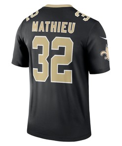 Tyrann Mathieu 32 New Orleans Saints Legend Jersey - Black