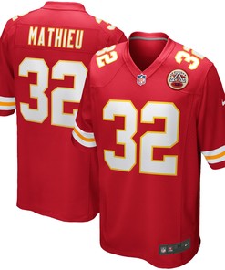 Tyrann Mathieu Kansas City Chiefs Game Player Jersey - Red Nfl