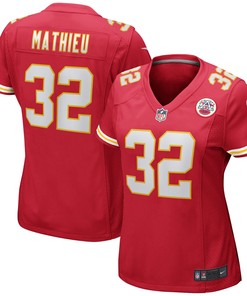 Tyrann Mathieu Kansas City Chiefs Womens Game Jersey - Red Nfl