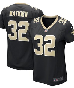 Tyrann Mathieu New Orleans Saints Womens Game Jersey - Black Nfl