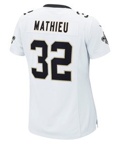 Tyrann Mathieu New Orleans Saints Women's Game Jersey - White