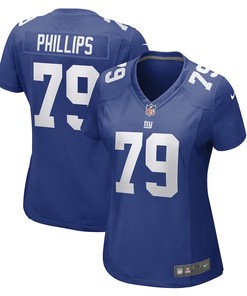 Tyre Phillips New York Giants Women's Game Player Jersey - Royal