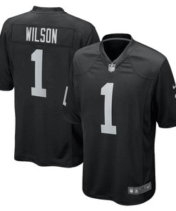 Tyree Wilson Las Vegas Raiders 2023 NFL Draft First Round Pick Game Jersey - Black