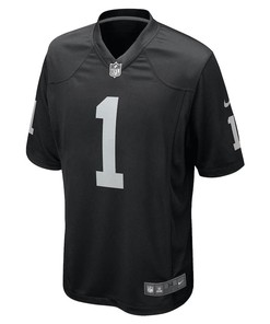 Tyree Wilson Las Vegas Raiders 2023 NFL Draft First Round Pick Game Jersey - Black