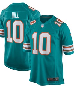 Tyreek Hill Miami Dolphins Alternate Game Jersey - Aqua Nfl