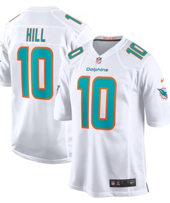 Tyreek Hill Miami Dolphins Game Jersey White Nfl