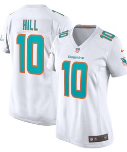 Tyreek Hill Miami Dolphins Womens Game Jersey White Nfl