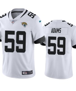 Tyrell Adams 59 Jacksonville Jaguars White Vapor Limited Jersey