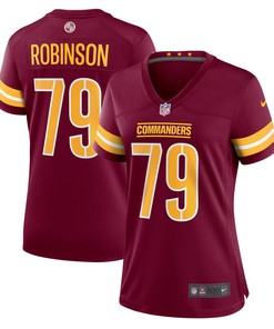 Tyrese Robinson Washington Commanders Womens Player Game Jersey - Burgundy Nfl