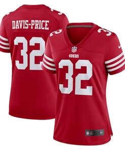 Tyrion Davis-Price San Francisco 49ers Women's Game Player Jersey - Scarlet
