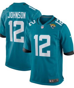 Tyron Johnson Jacksonville Jaguars Game Player Jersey - Teal Nfl