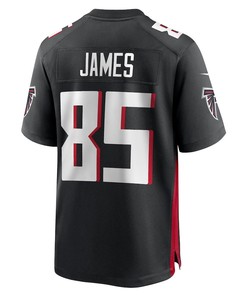 Tyshaun James Atlanta Falcons Player Game Jersey - Black