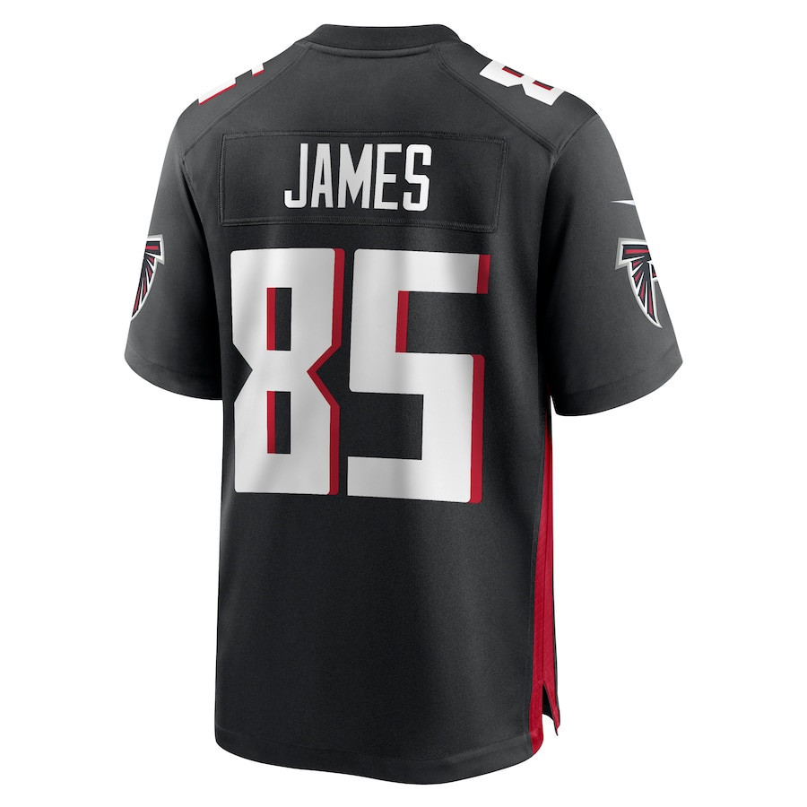 Tyshaun James Atlanta Falcons Player Game Jersey - Black