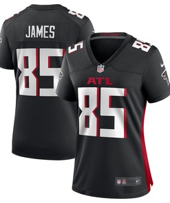 Tyshaun James Atlanta Falcons Women's Player Game Jersey - Black
