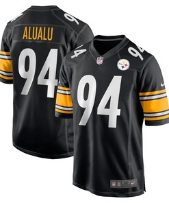 Tyson Alualu Pittsburgh Steelers Game Jersey - Black Nfl