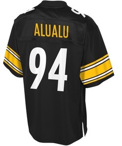 Tyson Alualu Pittsburgh Steelers Nfl Pro Line Team Color Player Jersey - Black