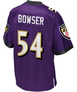 Tyus Bowser Baltimore Ravens Nfl Pro Line Youth Player Jersey - Purple
