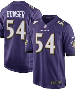 Tyus Bowser Baltimore Ravens Nike Game Jersey - Purple