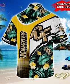 UCF Knights Customized Summer Hawaiian Shirt, With Tropical Pattern for Fans