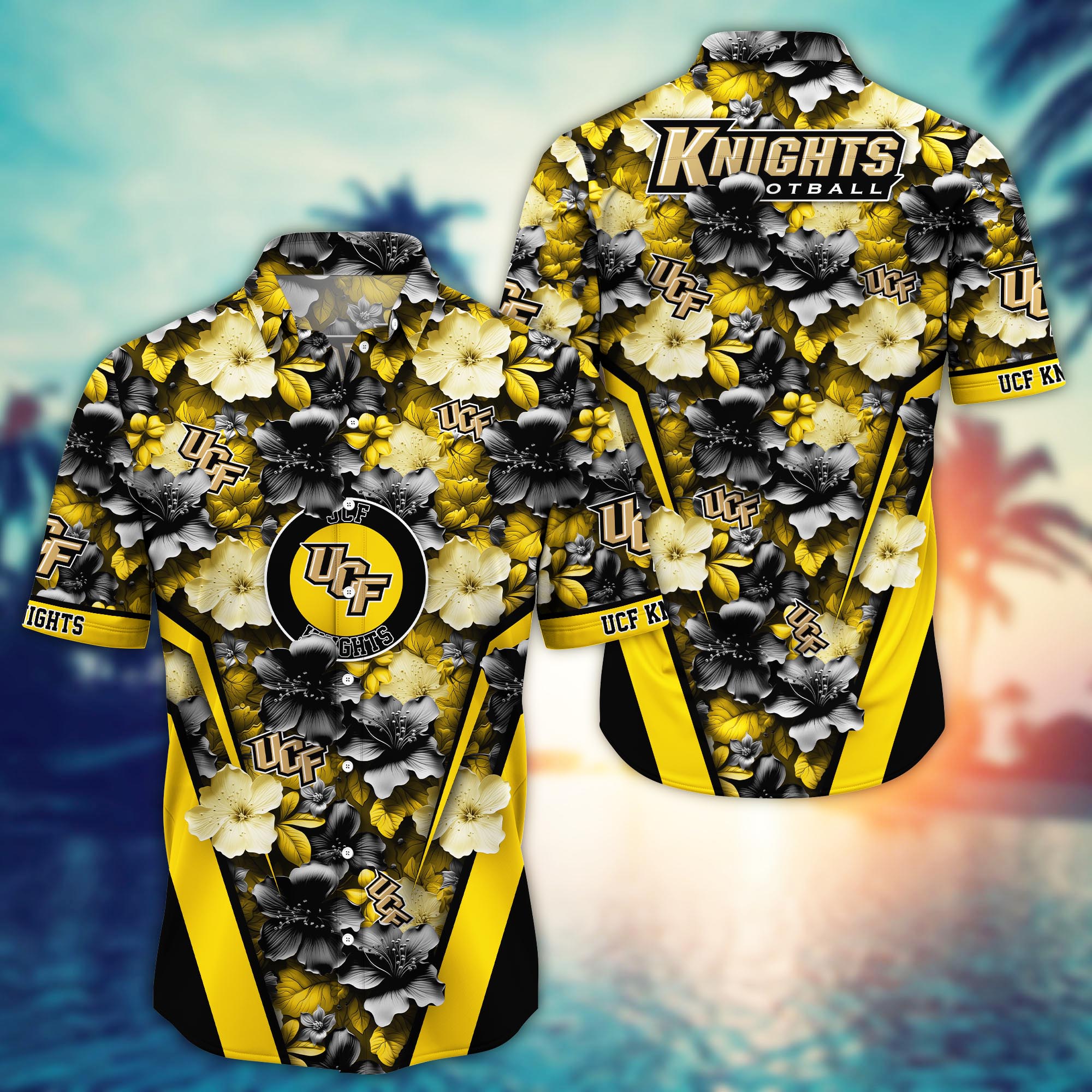 UCF Knights NCAA Hawaiian Shirt, Aloha Shirt Style 2