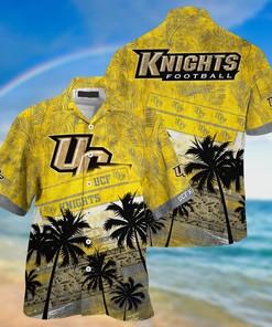 UCF Knights NCAA Palm Tree Pattern Hawaii Shirt For Sports Fans