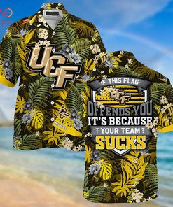 UCF Knights Summer Hawaiian Shirts, With Tropical Patterns for Fans