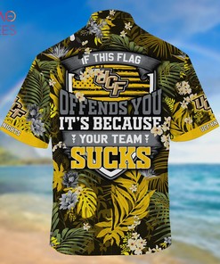 UCF Knights Summer Hawaiian Shirts, With Tropical Patterns for Fans