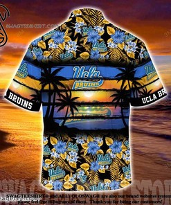 UCLA Bruins Hibiscus Pattern for Sports Fan Summer Beach Hawaiian Shirt