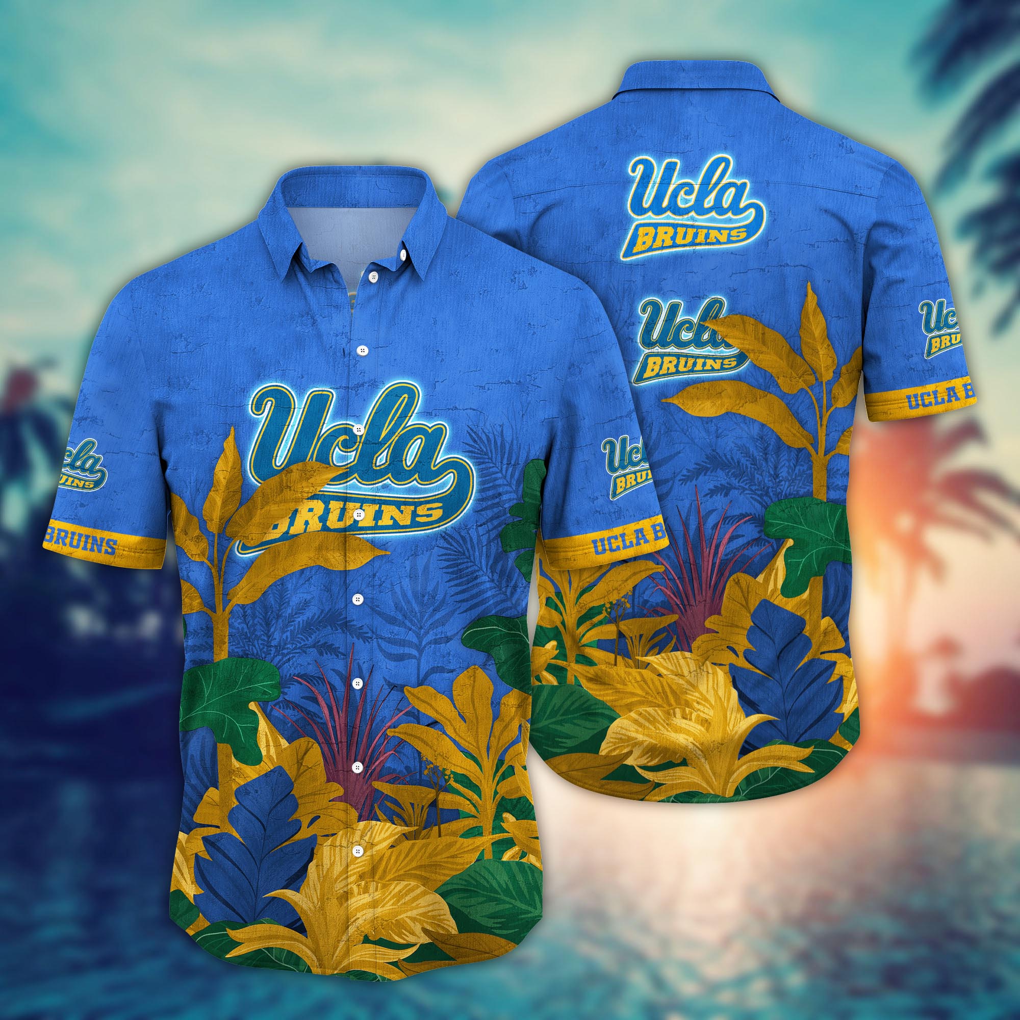 UCLA Bruins NCAA Flower Hawaii Shirt For Fans Style 5