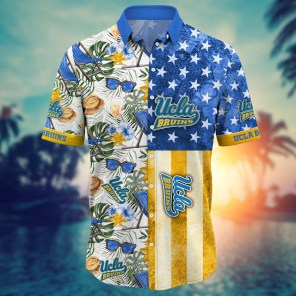 UCLA Bruins NCAA Flower Hawaii Shirt For Fans Style 8