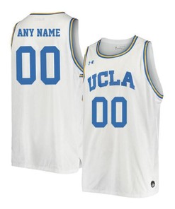 UCLA Bruins Retro Elite Basketball Men Custom Jersey - White